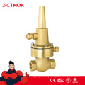 Pressão de alta pressão da válvula de bypass de bronze que reduz as válvulas do desvio do impulso da água